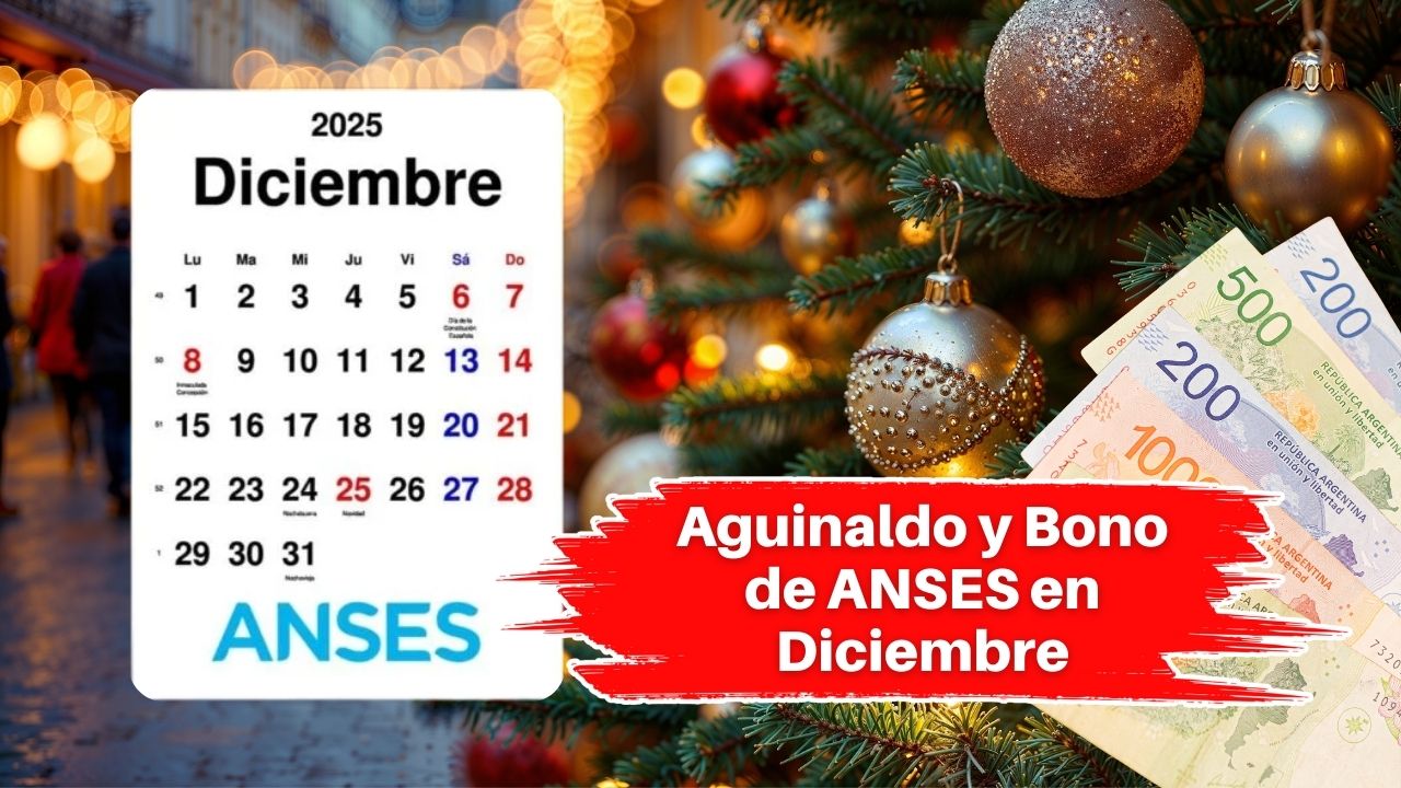 Aguinaldo y Bono de ANSES en Diciembre: ¿Quiénes Pueden Cobrar y Cuánto Es?