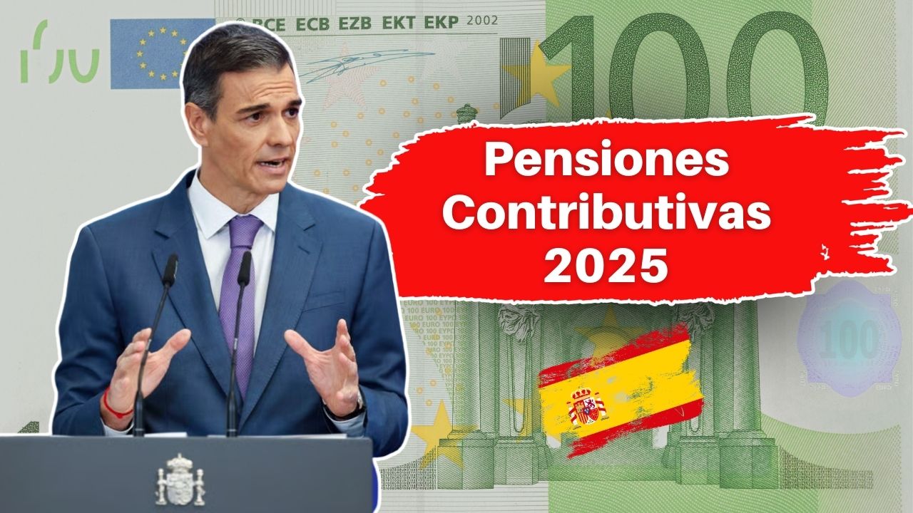 Pensiones Contributivas 2025: Detalles de la Subida del 2,8%, Quiénes Son los Beneficiarios y Cuándo Cobran